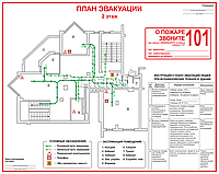 Разработка планов эвакуации, пожарные планы