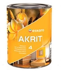 Краска интерьерная Akrit 4  0,95 л