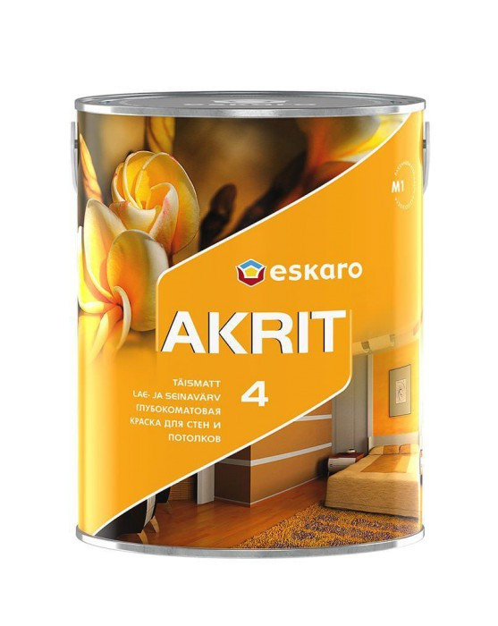 Краска интерьерная Akrit 4  2,85 л