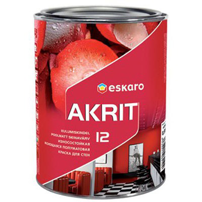 Краска интерьерная Akrit 12 0,95 л