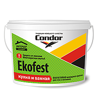 Краска для кухни и ванной Condor Ekofest 15 кг