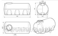 Емкость H 750 литров ЭКОПРОМ, фото 2