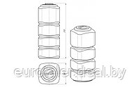 Емкость L 1000л ЭКОПРОМ, фото 2