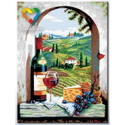 Картина по номерам Итальянские каникулы (HB3040149) 30х40 см