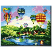 Картина по номерам Воздушные шары (HB4050318) 40х50 см, фото 2