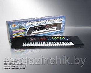 Детский электронный синтезатор пианино с микрофоном «Electronic Keyboard» SK 3738 s
