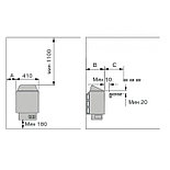 Электрическая печь для бани Harvia Trendi Kip60T Steel, фото 4