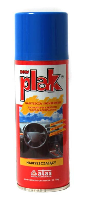 ATAS Plak  - это высококачественное средство для полировки пластика в транспортном средстве, 200 мл