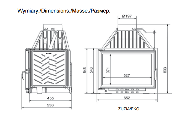 Zuzia EKO 16 кВт схема