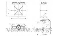 Емкость S 750л OIL ЭКОПРОМ, фото 2