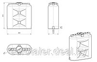 Емкость SL 2000л OIL ЭКОПРОМ, фото 2