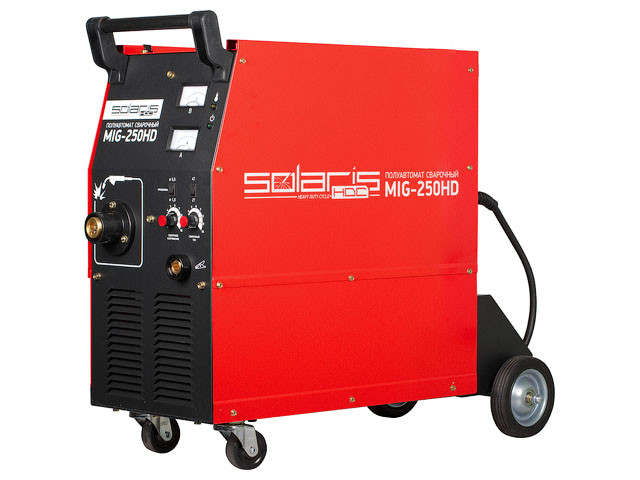 Полуавтомат сварочный Solaris MIG-250-HD+ AK (220B,50-250A) (SOLARIS)