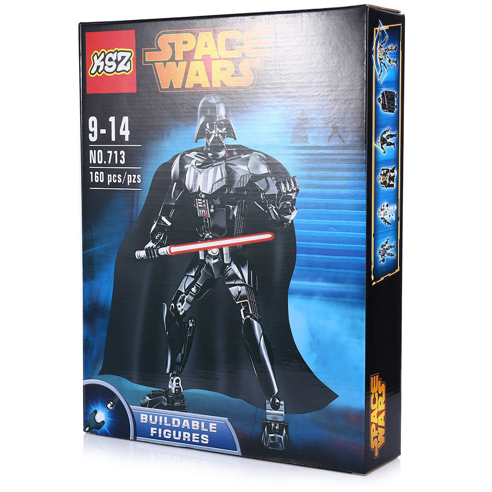 Конструктор Звездные войны аналог LEGO Star Wars Дарт Вейдер, 160 деталей, Ksz 713 - фото 8 - id-p46861599