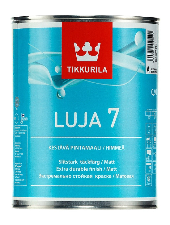 Интерьерная краска Tikkurila Luja7 0,9 л - фото 1 - id-p46883590