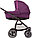 Детская коляска (2 в 1) Noordi Sun Sport "Сиреневая" (короб+прогулка,кожаная ручка). Доставка бесплатная., фото 3