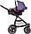 Коляска детская универсальная (3 в 1) Noordi Sun Sport "Фиолет"(автокресло-короб+прогулка,кож ручка). , фото 5