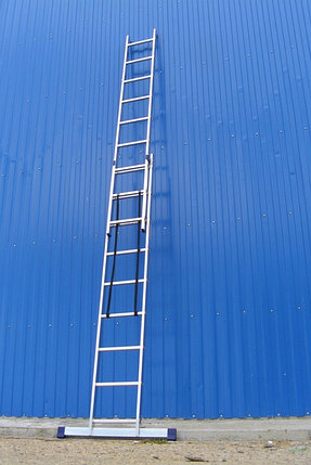 Лестницы двухсекционные универсальные алюминиевые, высотой от 1,67 до 9,27 м. (ALUMET), фото 2