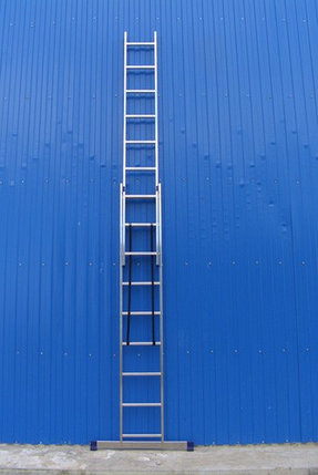 Лестницы двухсекционные универсальные алюминиевые, высотой от 1,67 до 9,27 м. (ALUMET), фото 2