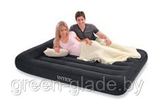 66769 Матрас надувной Intex Pillow Rest Classic Bed, размер 152x203x30 см - фото 2 - id-p1589013