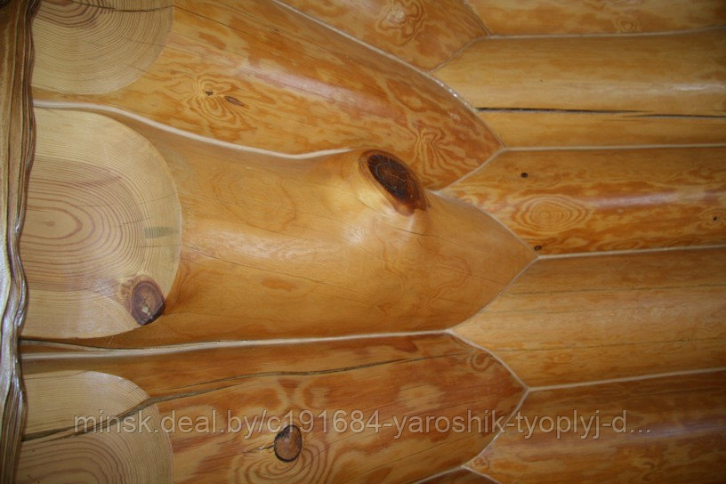 Полировка срубов деревянного дома - фото 1 - id-p38659953