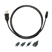 Универсальный мультимедийный шнур с USB вилкой Robiton Multicord 5