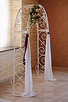 Кованая свадебная арка
