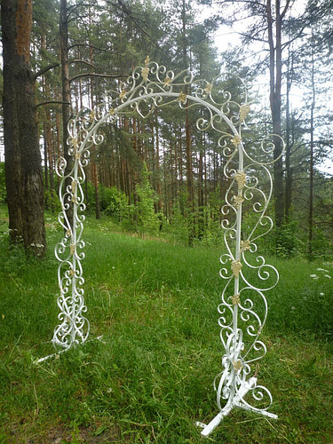 Свадебная арка ковка