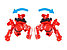 Робот боксирующий для робо-боя на р/у, красный, фото 3