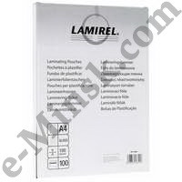 Пленка для ламинирования Fellowes 100мкм A4 (100шт) глянцевая Lamirel LA-7865801, КНР - фото 1 - id-p37435649
