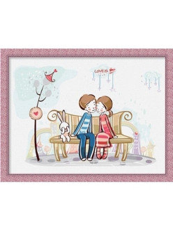 Картина по номерам Любовь это... (ME001) 30х40 см, фото 2