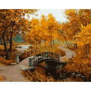 Картина по номерам В парке осенью (MG287) 40х50 см