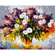 Картина по номерам Букет полевых цветов (PC4050115) 40х50 см, фото 2