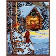 Картина по номерам Красные кардиналы (PC4050085) 40х50 см, фото 2