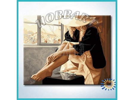 Картина по номерам В ожидании (HB4050184) 40х50 см, фото 2
