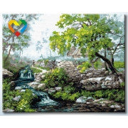 Картина по номерам Горная река (HB4050204) 40х50 см, фото 2