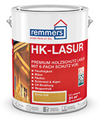 Remmers HK-Lasur - Декоративная жидкая лазурь для защиты древесины снаружи помещений, 5л