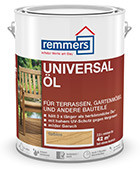 Remmers Aidol Universal-Ol (Gartenholz-OL), 5л - Масло для террас и садовой мебели | Реммерс