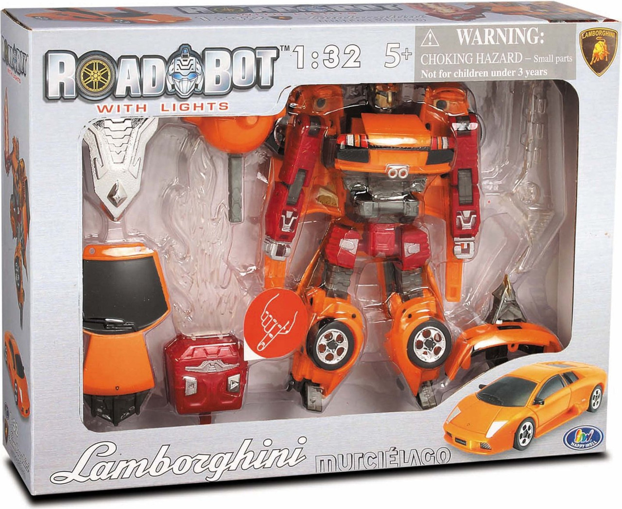Трансформер машина-робот Roadbot LAMBORGHINI MURCIELAGO 1:32 - фото 5 - id-p47337871