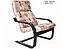 Кресло для отдыха Сайма каркас Венге ткань Vinum-02, фото 4