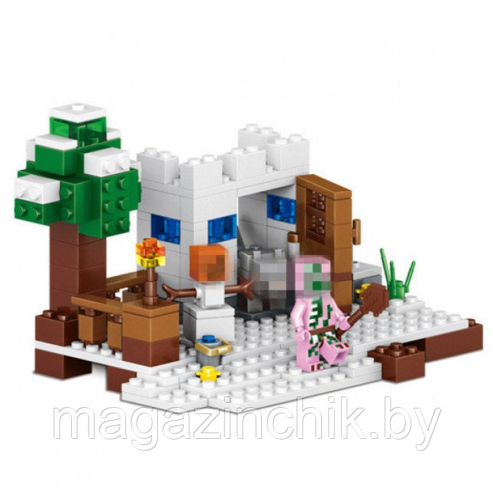 Конструктор Майнкрафт Minecraft Ферма 79252 B, 166 дет., 3 минифигурки, аналог Лего - фото 2 - id-p47404699