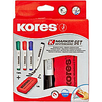 Маркерный набор Kores маркеры+губка
