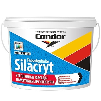 Краска фасадная Fassadenfarbe Silacryt 15 кг - фото 1 - id-p47411423