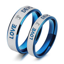 Парные кольца для влюбленных "Неразлучная пара 111" с гравировкой "Любовь и верность"