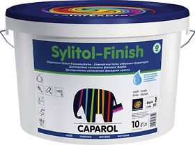 Краска силикатная дисперсионная Caparol Sylitol-Finish, 10л.Есть 2.5л.