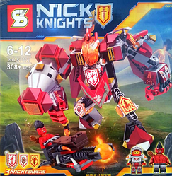 Конструктор Робот Nick Knights, 308 деталей