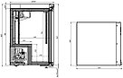 Холодильный шкаф DP102-S POLAIR (Полаир) -8 0, фото 3