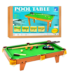 Игра настольная "Бильярд" на ножках Pool Table, 1029Т