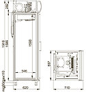 Холодильный шкаф DP107-S POLAIR (Полаир) -8 0, фото 2