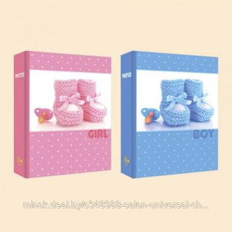 Фотоальбом 10x15 100ф. (PP-46100) Baby shoes, фото 2