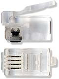 Коннектор телефонный 4P4C - фото 1 - id-p47609933